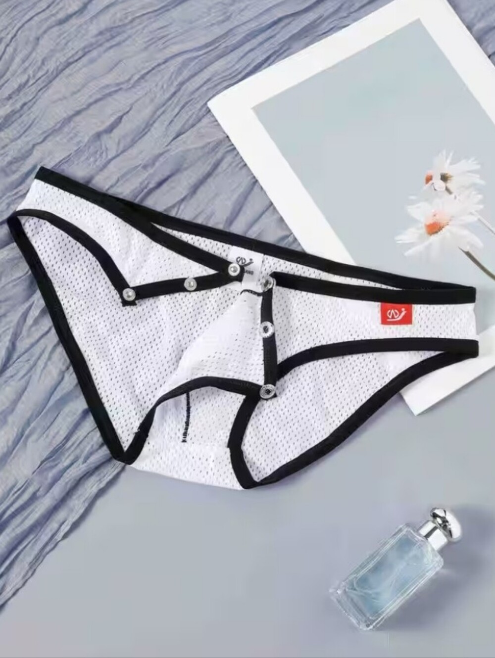 Tear Away Mesh Brief - Picture 3 of 9